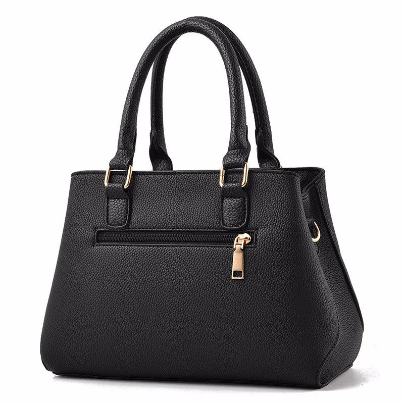 Luxury PU Leather Handbag – Women’s Crossbody Shoulder Bag with Multiple Compartments