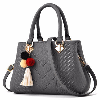 Luxury PU Leather Handbag – Women’s Crossbody Shoulder Bag with Multiple Compartments