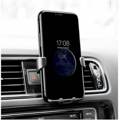 Universal Gravity Car Phone Holder – Air Vent Mount for iPhone & Android