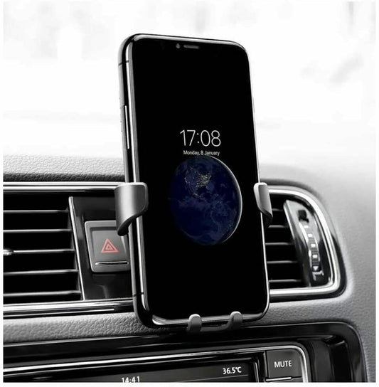 Universal Gravity Car Phone Holder – Air Vent Mount for iPhone & Android