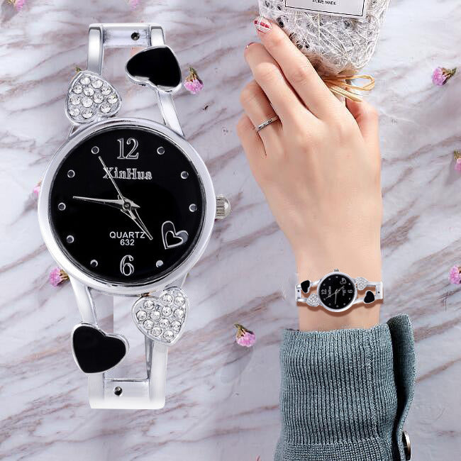 Women’s Fashion Quartz Watch – Diamond-Style British Design Wristwatch