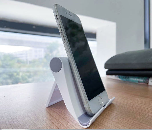 Adjustable Tablet & Phone Stand – Foldable Desktop Holder with Multi-Angle View