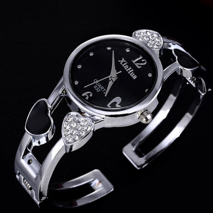 Women’s Fashion Quartz Watch – Diamond-Style British Design Wristwatch