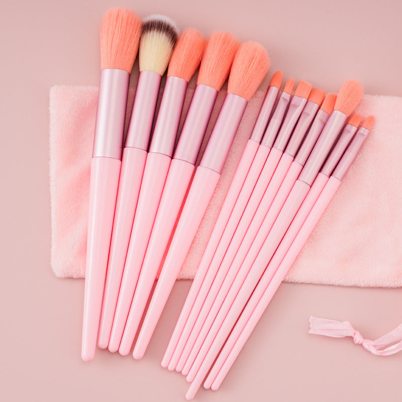 13-Piece Makeup Brush Set – Foundation, Eyeshadow, Blush & Beauty Tools