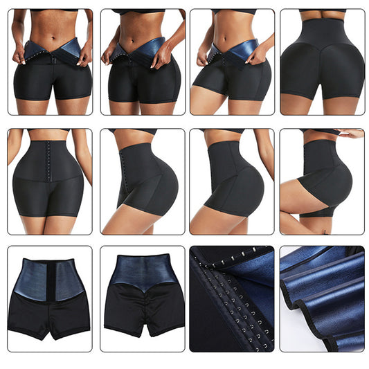 Thermo Sweat Shaper Leggings – High Waist Tummy Control Sauna Pants