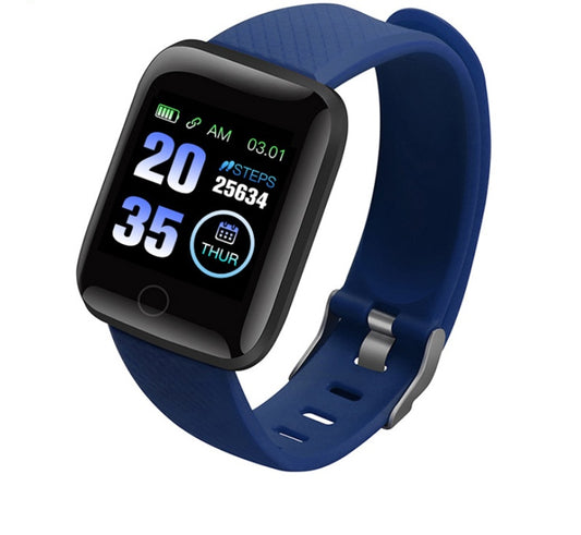 Smart Fitness Bracelet with Blood Pressure & Heart Rate Monitor – 1.3" Touchscreen