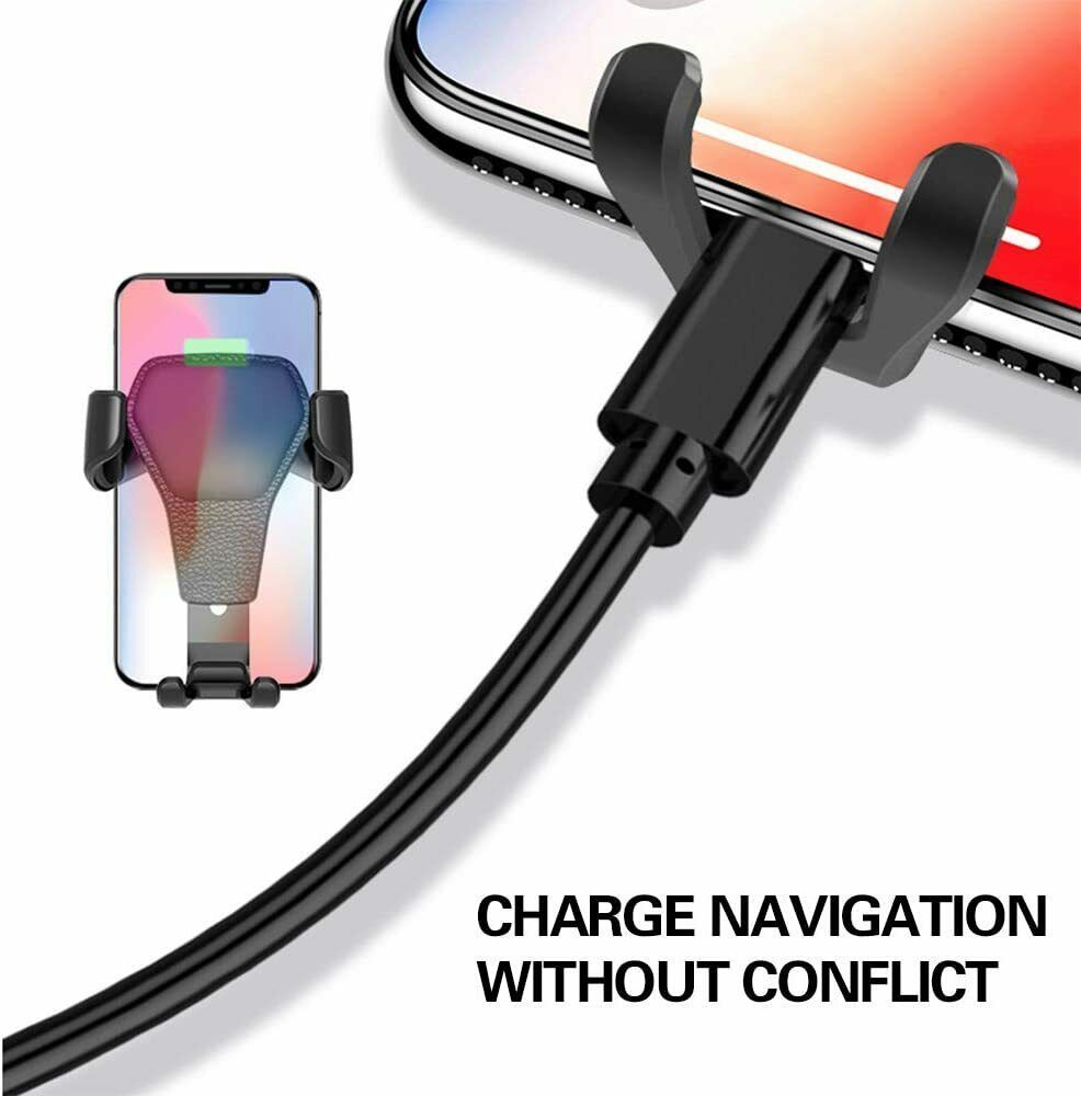 Universal Gravity Car Phone Holder – Air Vent Mount for iPhone & Android