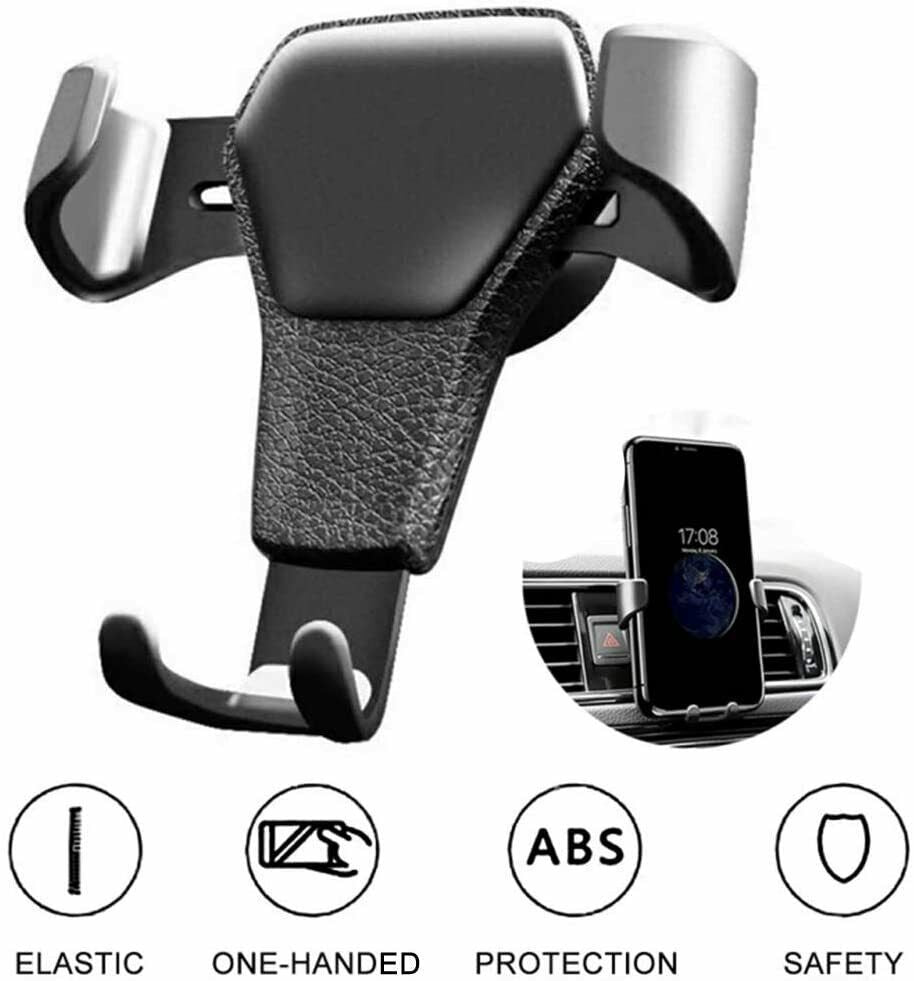 Universal Gravity Car Phone Holder – Air Vent Mount for iPhone & Android