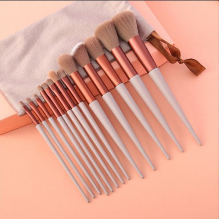 13-Piece Makeup Brush Set – Foundation, Eyeshadow, Blush & Beauty Tools